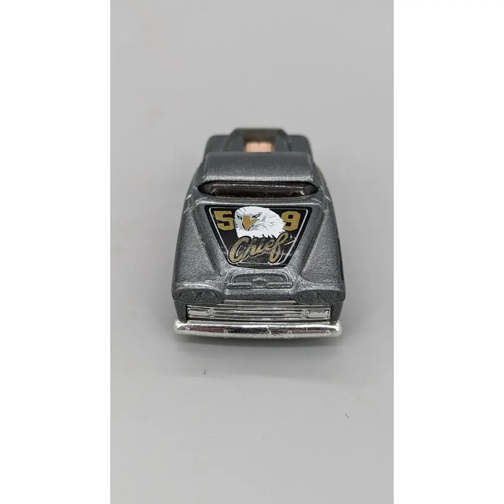 Mattel Hot Wheels 59 Chevy Chief 2003 Malaysia Diecast Truck Grey 1:64